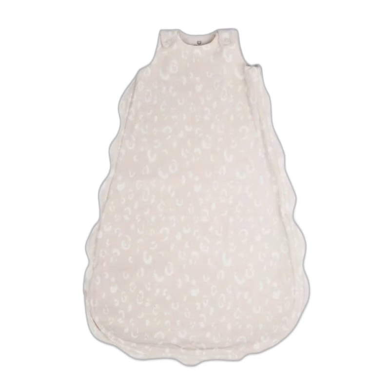 Najell sovpåse 6-18 mån, leopard beige med volang