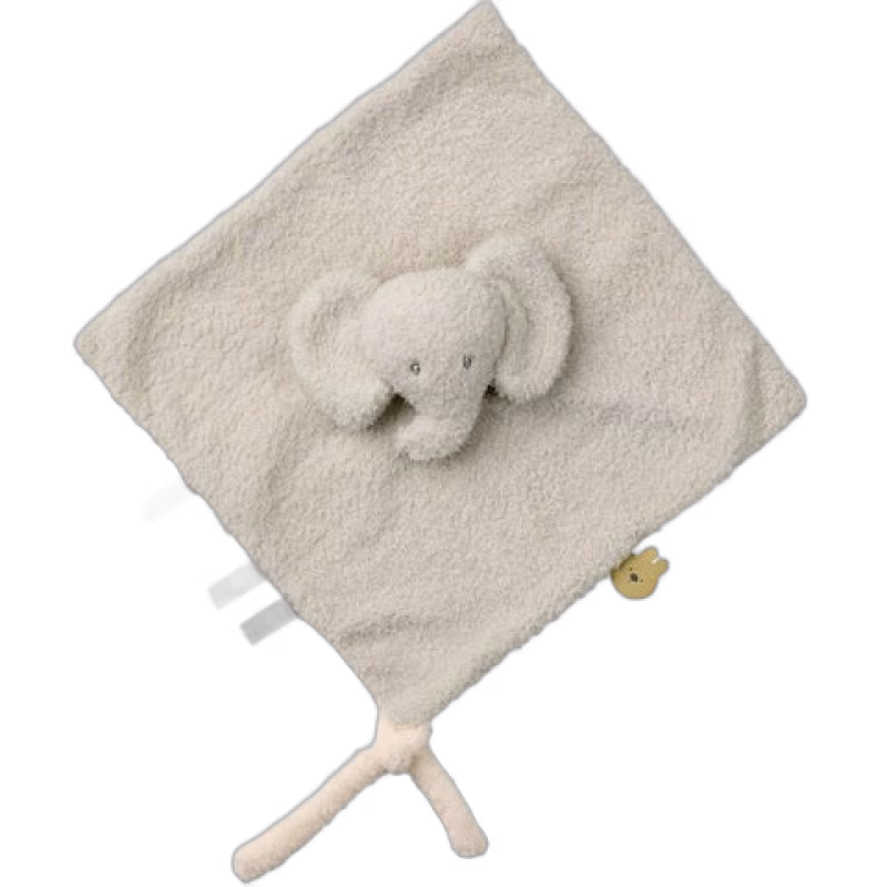 Nattou Teddy Snuttefilt Elefant, Ljusgrå