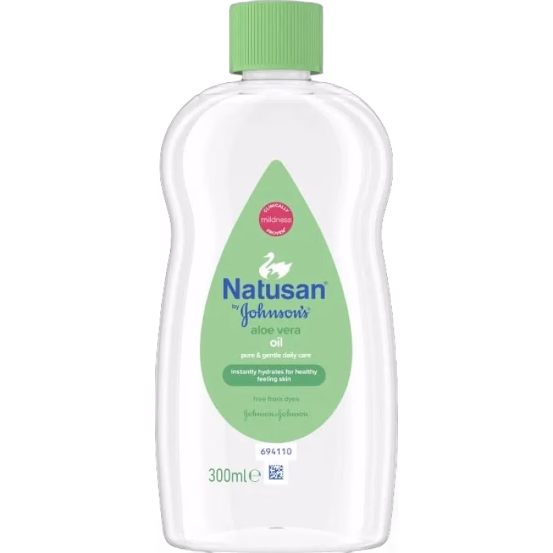 Natusan by Johnson´s Aloe Babyolja 300 ml