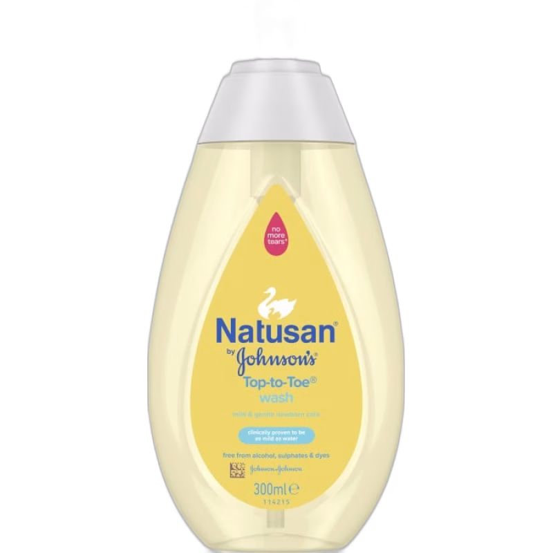 Natusan by Johnson´s Top To Toe Wash 300 ml