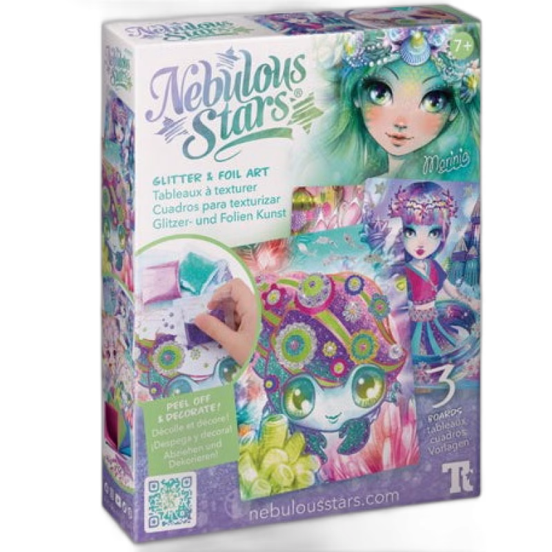 Nebulous Stars Glitter &  Foilekonst DIY-set