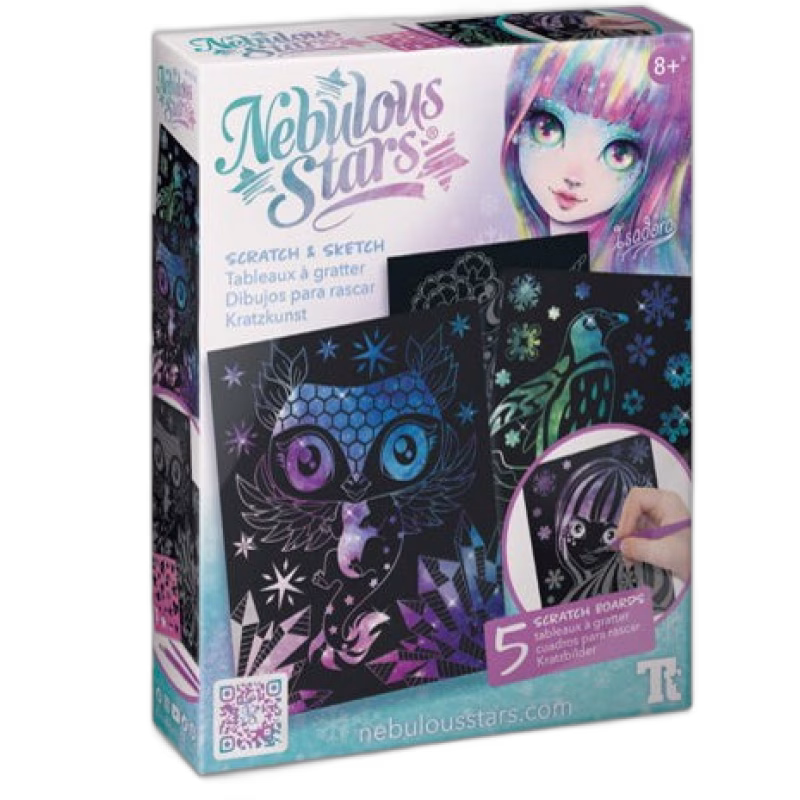 Nebulous Stars Skrapa &  Skissa Set Isadora