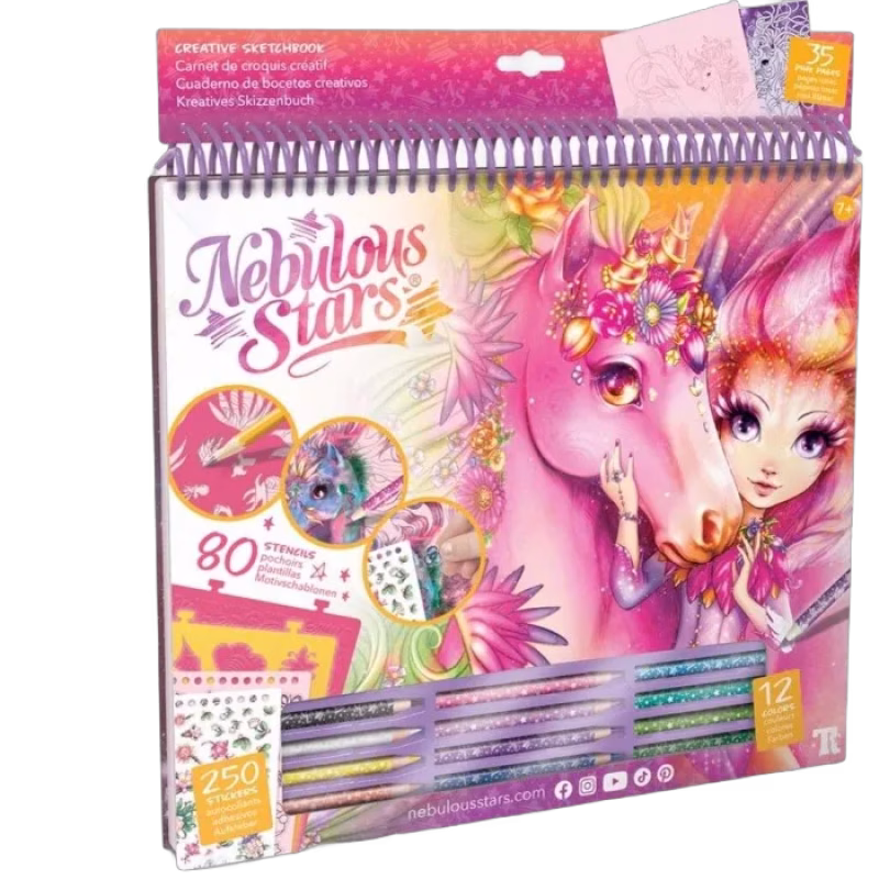 Nebulous Stars stor kreativ sketchbok