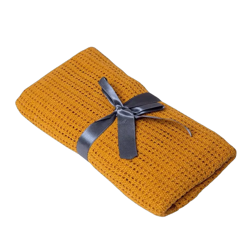 NG Baby gallerfilt 75 x100 cm, mustard