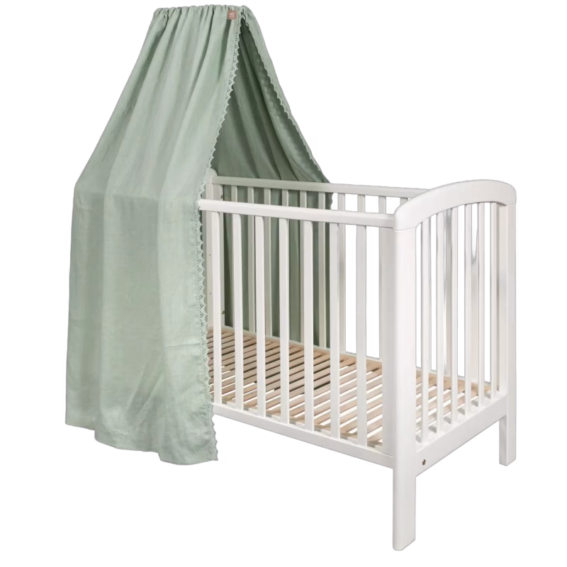 NG Baby Sänghimmel Spets, Sage Green