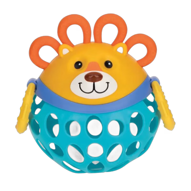 Nuby Aktivitetsleksak Silly Shaker Lejon (Blå)
