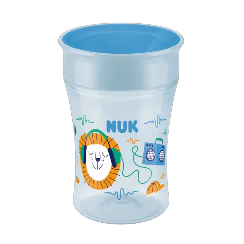 NUK Evolution Magic Cup 230 ml, blå