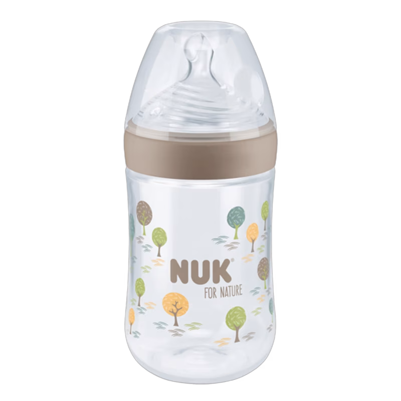 Nuk Nappflaska Silikon Nature 260ml Beige