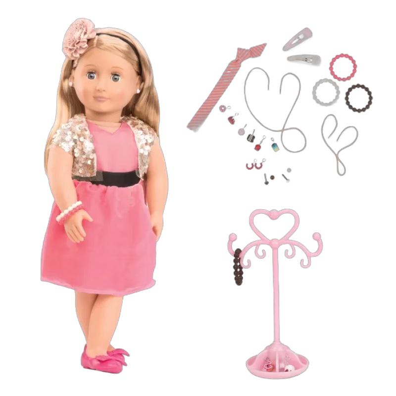 Our Generation Audra Docka 46 cm med smycken