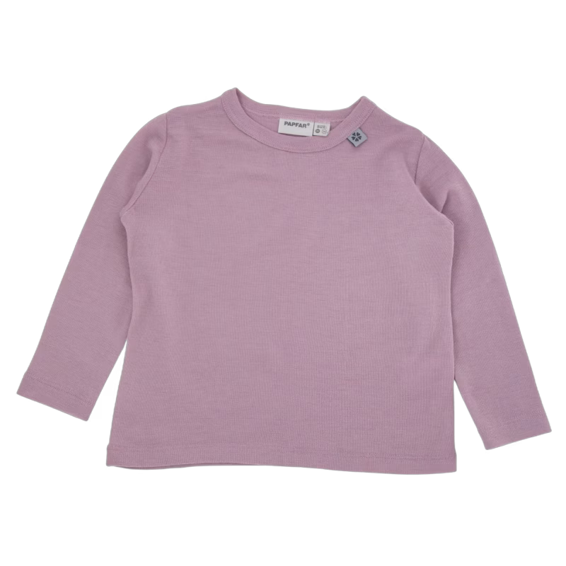 Papfar Tröja Crew Neck, Lavanda 10 år