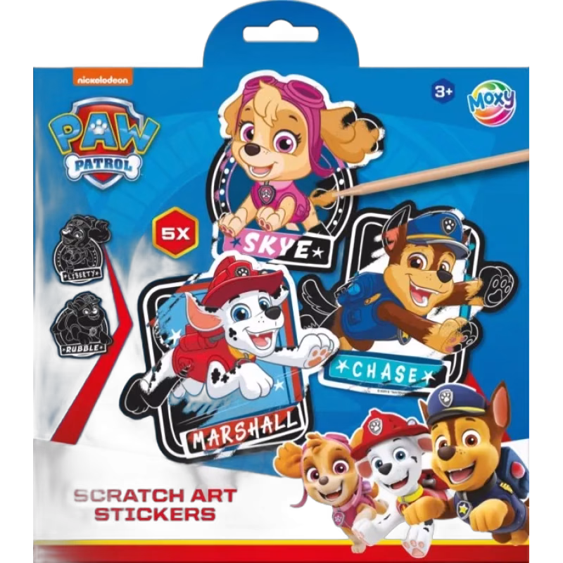 Paw Patrol Klistermärkesbok A5