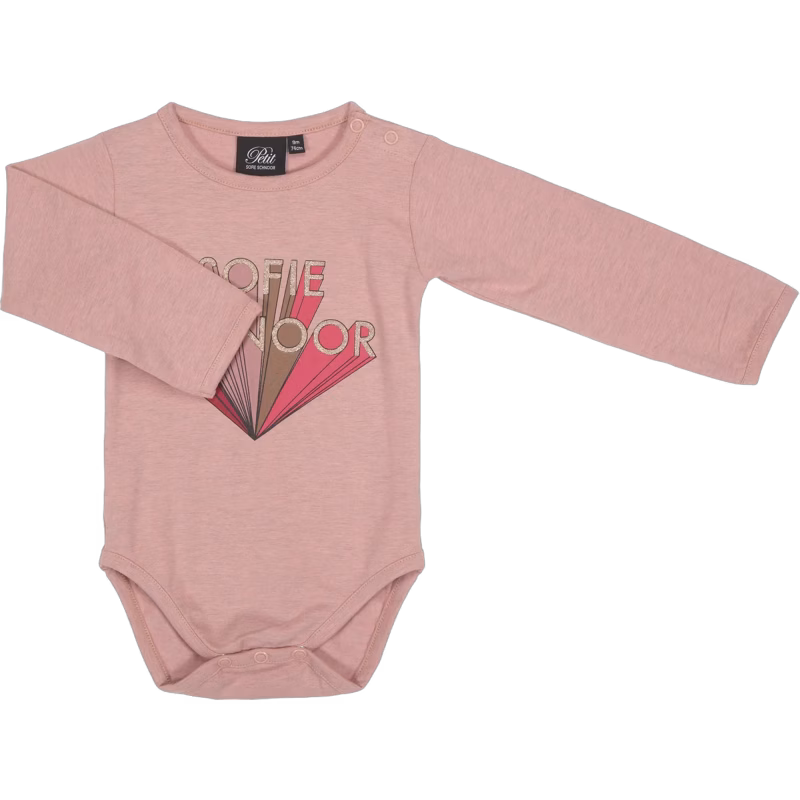 Petit By Sofie Schnoor Body, Rose 80, Bebiskläder