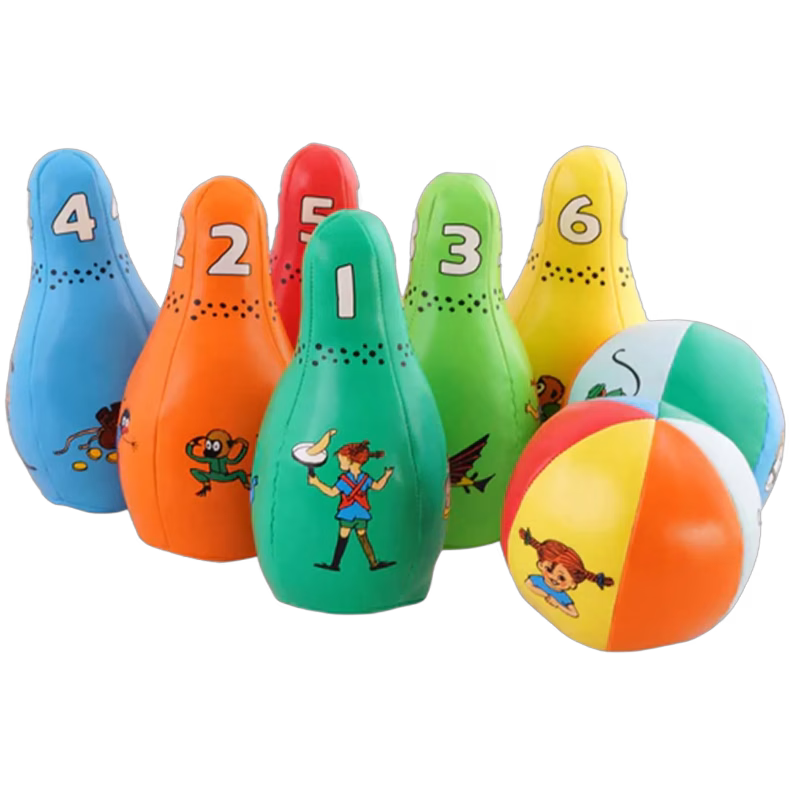 Pippi Långstrump  Mjukt Bowlingset