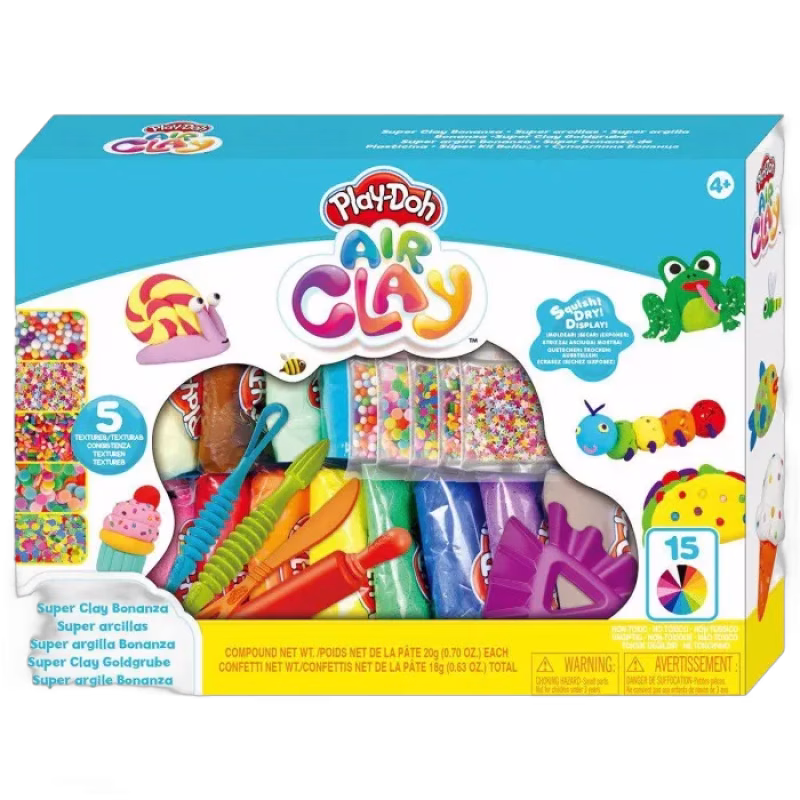 Play-Doh Air Clay Super Clay Bonanza