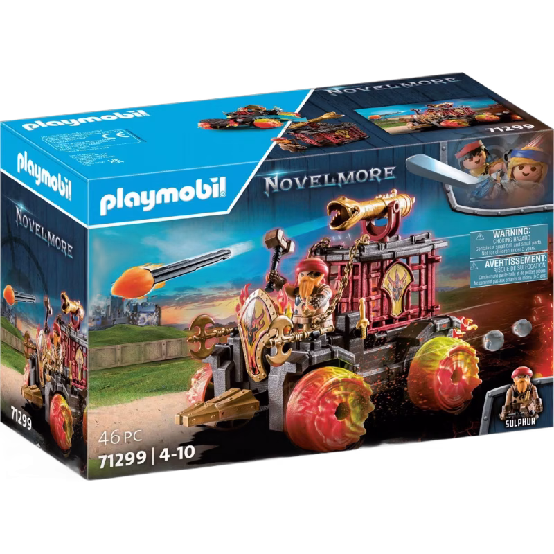 Playmobil 71299 Novelmore Burnham Raiders Eldstridsvagn