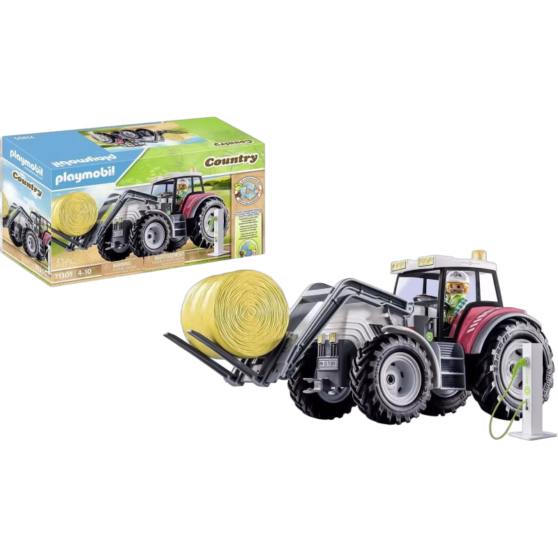 Playmobil 71305 Country Stor Traktor med Tillbehör