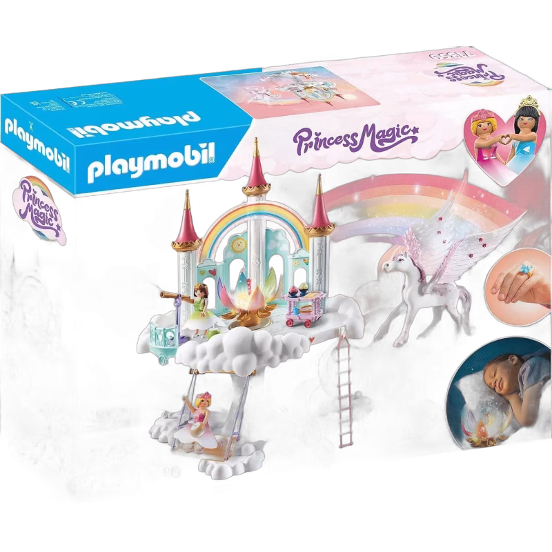 Playmobil 71359 Princess Magic Byggsats Himmelskt Regnbågsslott