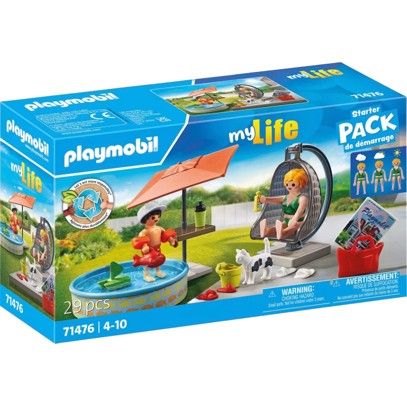 Playmobil 71476 My Life Starter Pack Byggsats Ha Kul och Plaska Hemma