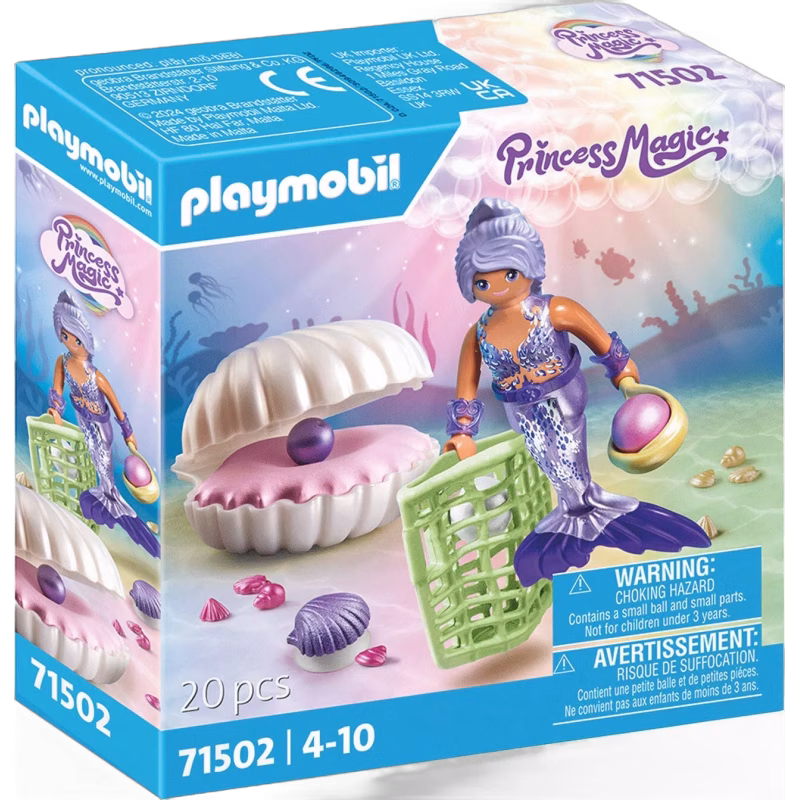 Playmobil 71502 Princess Magic Byggsats Sjöjungfru med Pärlsnäcka