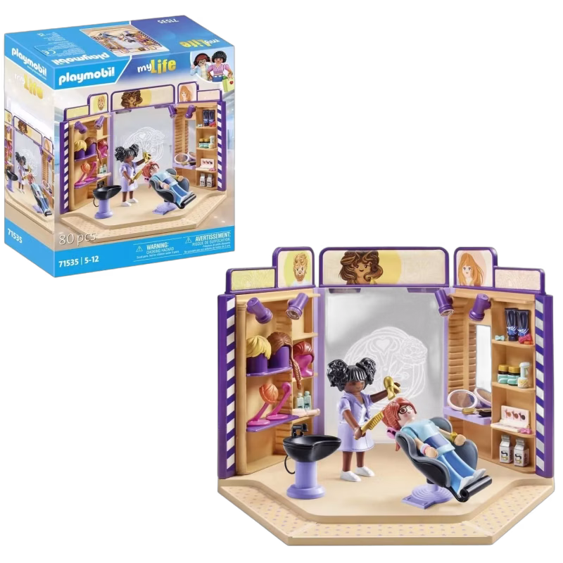 Playmobil 71535 My Life Byggsats Frisörsalong