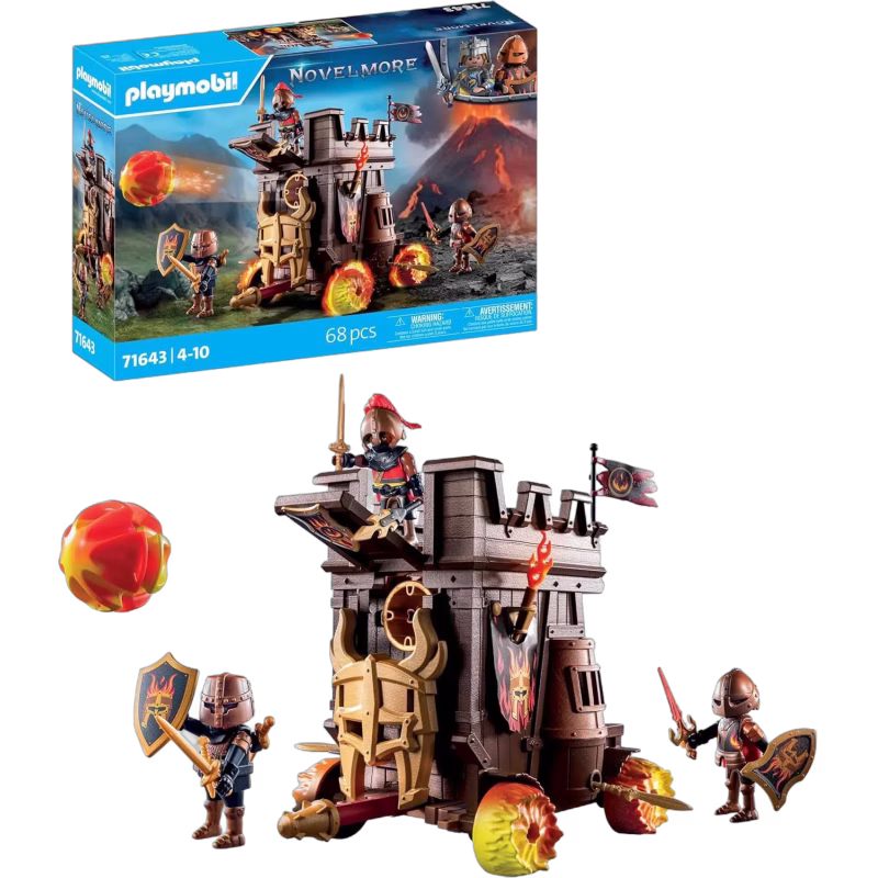 Playmobil 71643 Novelmore Byggsats Stridsvagn med Eldkanon