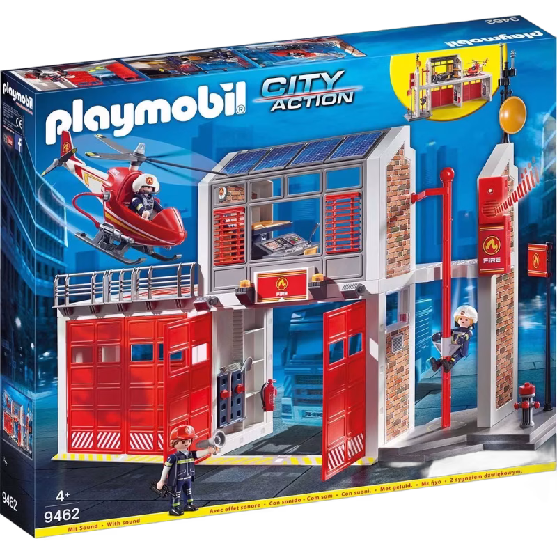 Playmobil 9462 City Action Stor Brandstation