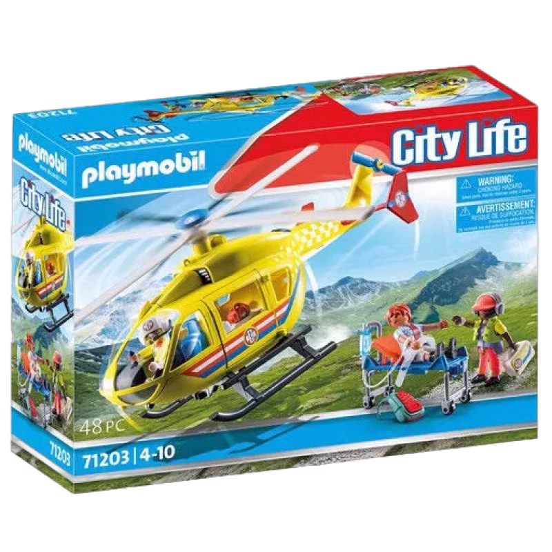 Playmobil City Life Medical Helicopter Byggsats