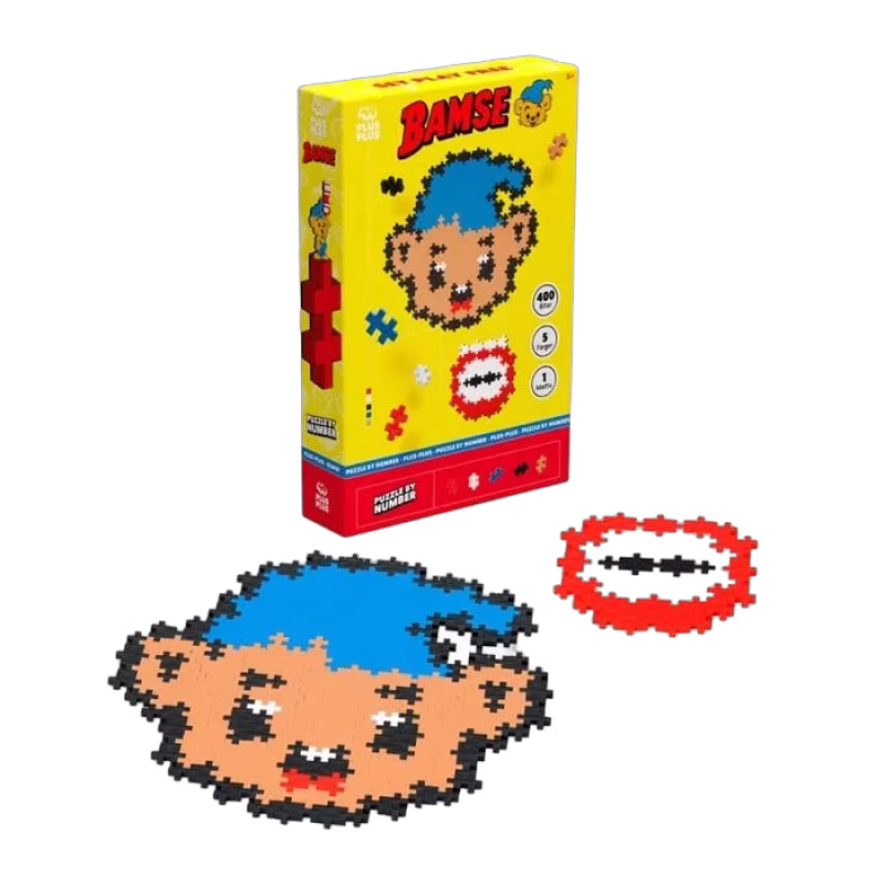 Plus-Plus Bamse & Dunderhonung 400-bitar