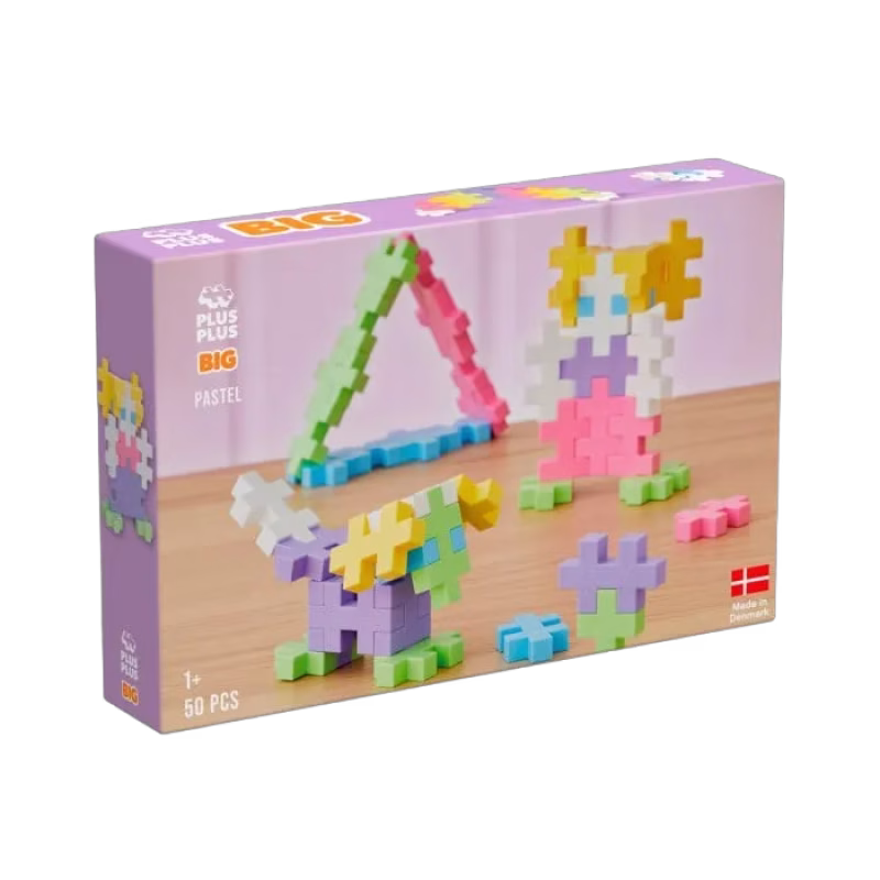Plus-Plus BIG Pastel 50-bitar