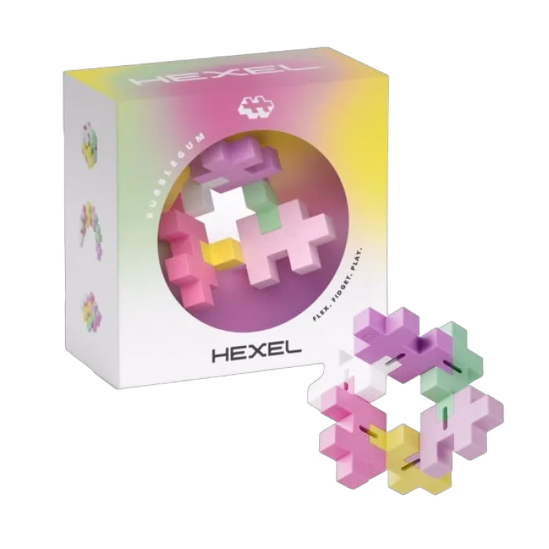 Plus-Plus HEXEL (Bubblegum)