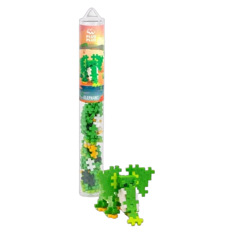Plus-Plus Tube Elefant 100-bitar
