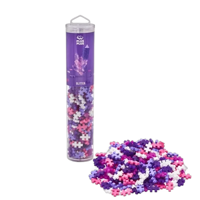 Plus-Plus Tube Glitter Mix 240-bitar