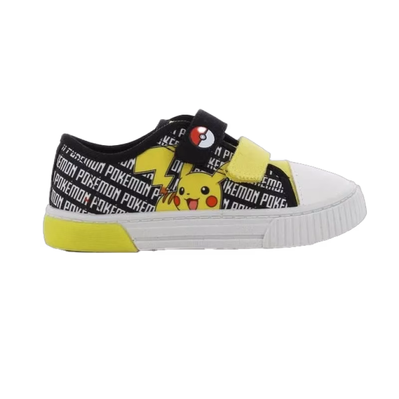 Pokémon Blinkande Sneakers, Black/Yellow, 24