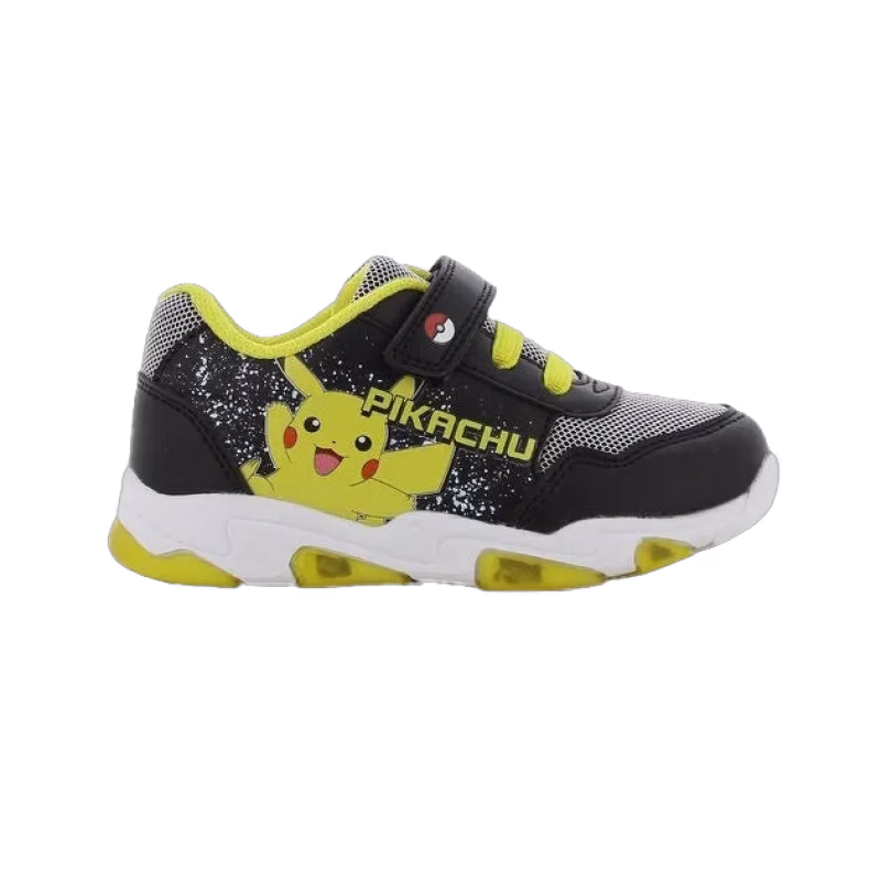 Pokémon Sneakers, Black/Light Grey, 27