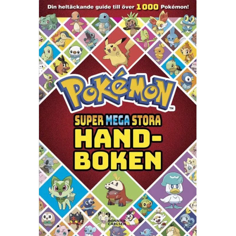 Pokémon Supermegastora handboken