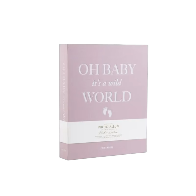 Printworks Fotoalbum Oh Baby Its a Wild World (Rosa)