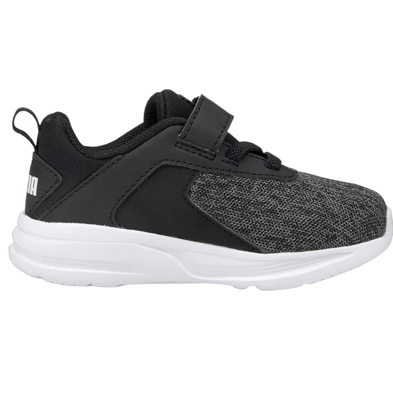 Puma Comet 2 Alt V Inf Sneakers, Black/White, 24