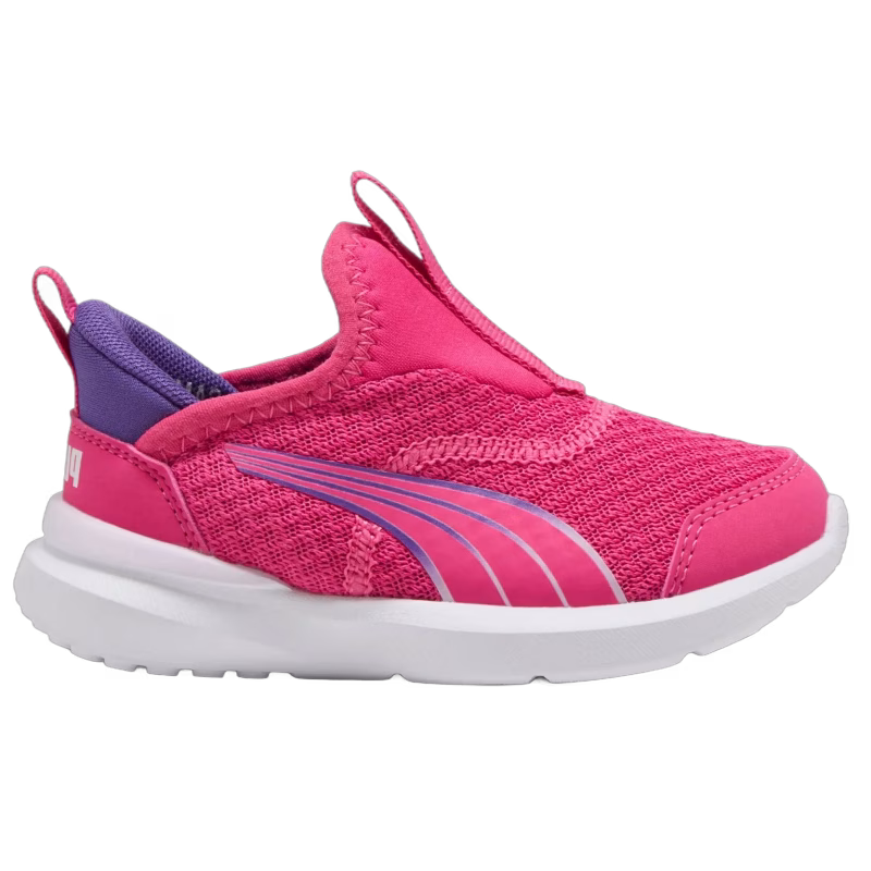 Puma Kruz Slip On Infant Sneakers, Rosa, 19