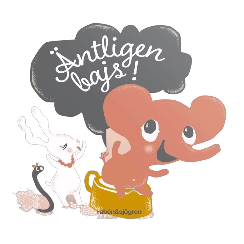 Rabén &  Sjögren Äntligen Bajs!