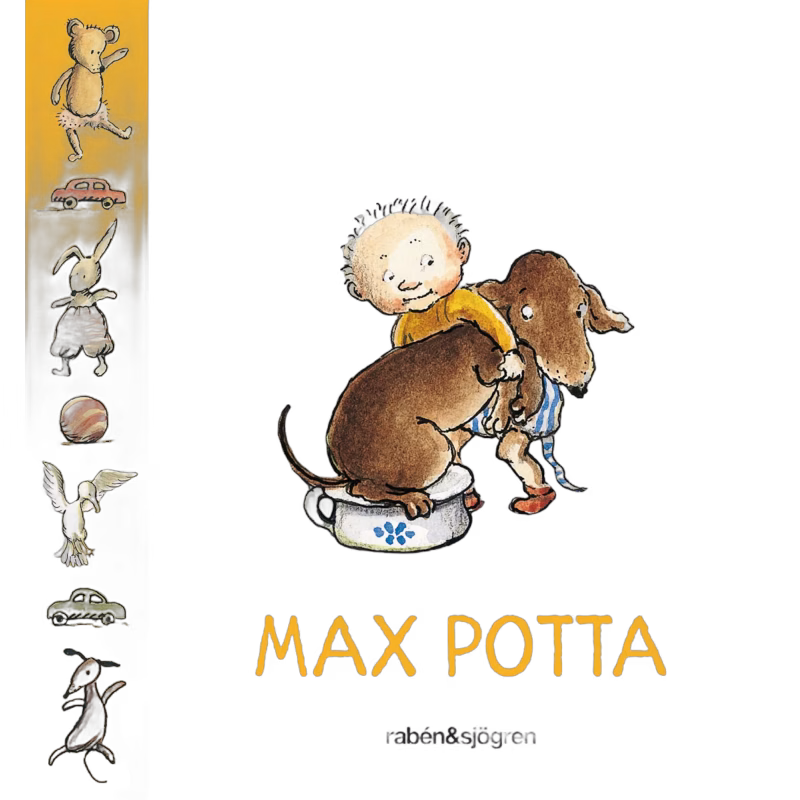 Rabén &  Sjögren Bok Max Potta