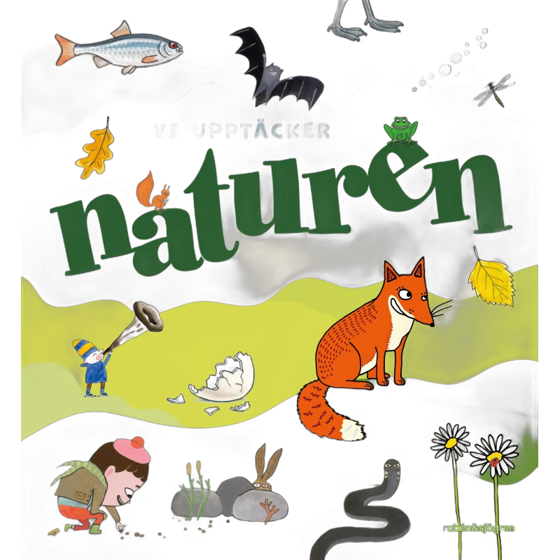 Rabén &  Sjögren Bok Vi upptäcker naturen