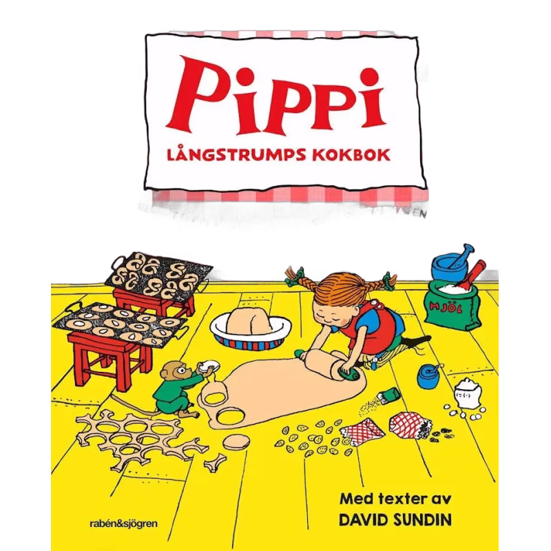 Rabén &  Sjögren Pippi Långstrumps Kokbok Bok