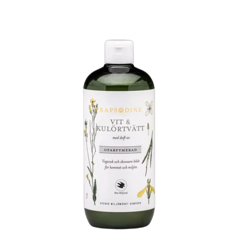 Rapsodine Vit & Kulörtvätt Oparfymerad 750 ml