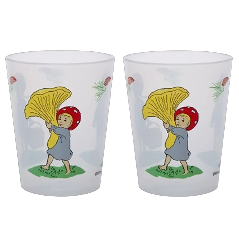 Rätt Start akrylglas Tomtebobarnen, 2-pack