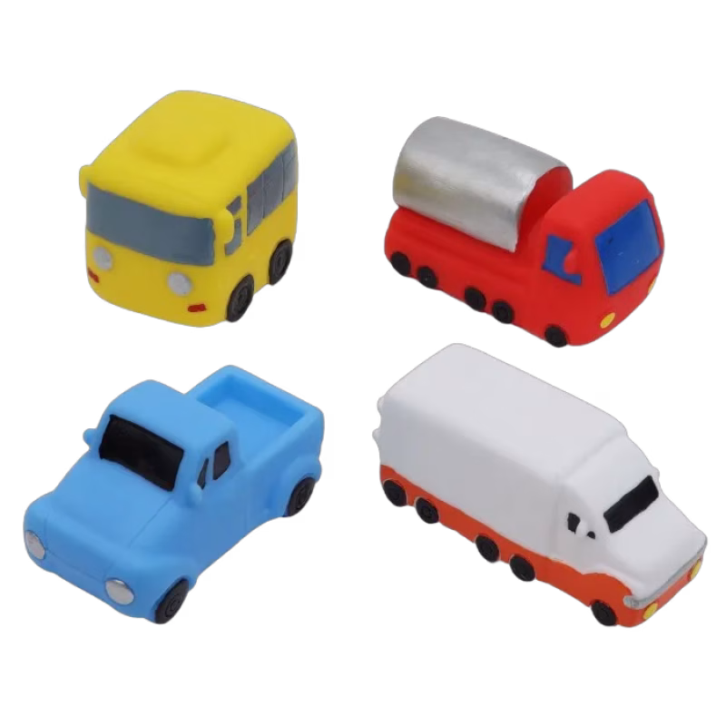 Rätt Start Badleksaker Bilar 4-pack (Multi)