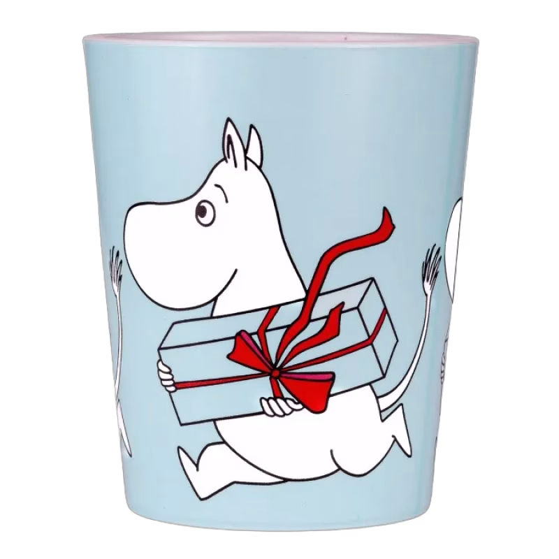 Rätt Start Mumin Picknick Tumblermugg (Blå)