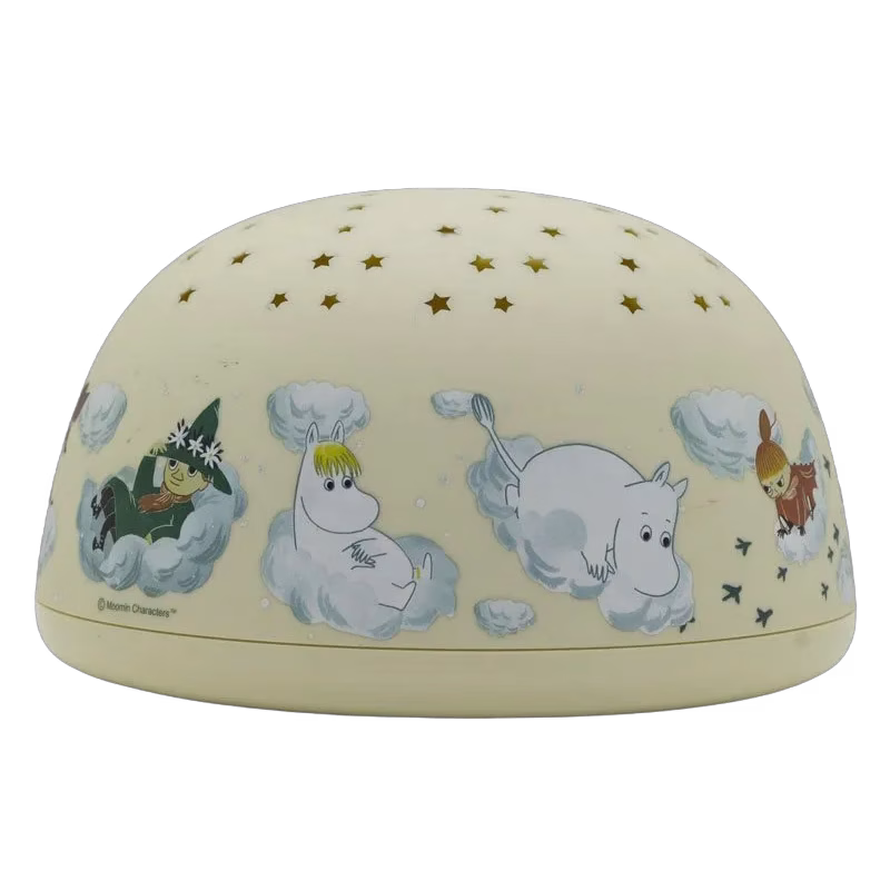 Rätt Start nattlampa projektor, Mumin beige