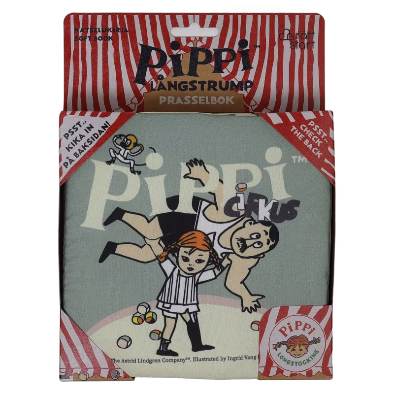 Rätt Start Prasselbok Pippi Cirkus