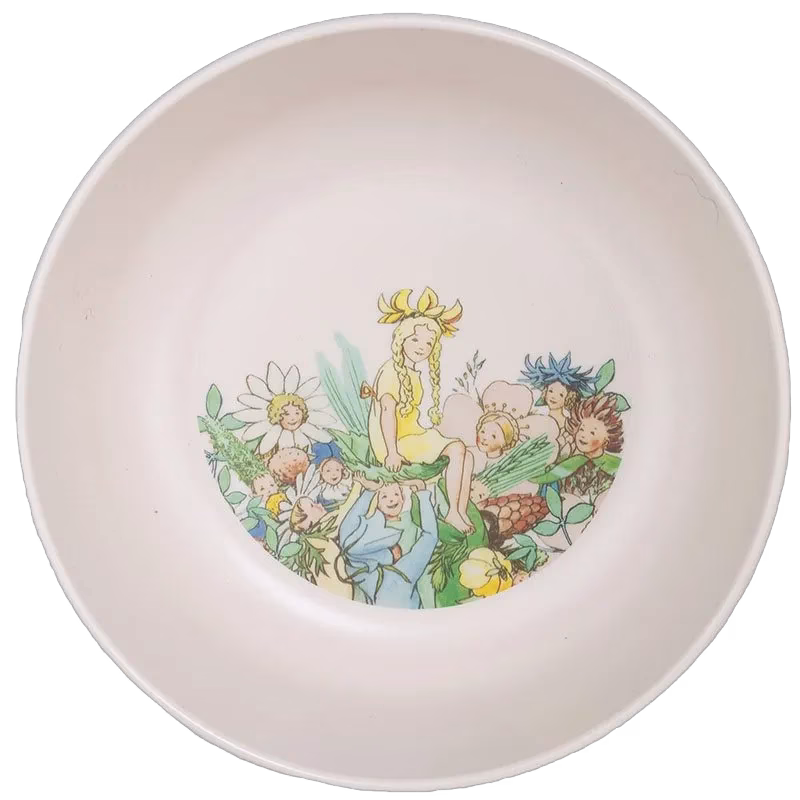 Rätt Start skål stor, Elsa Beskow Blomsterfesten