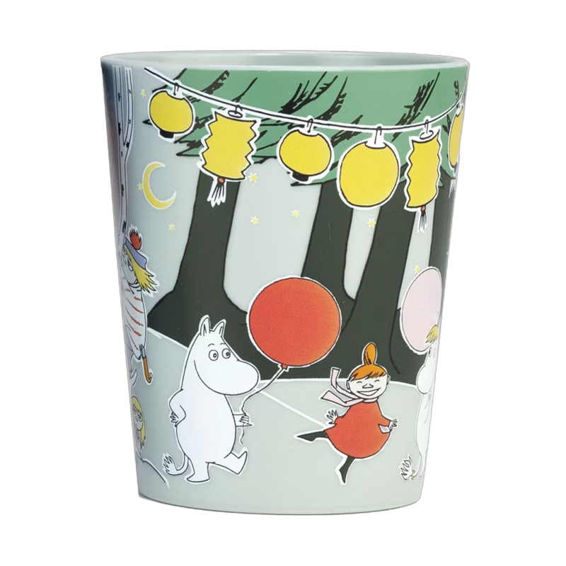 Rätt Start Tumblermugg Mumin Festligheter Green